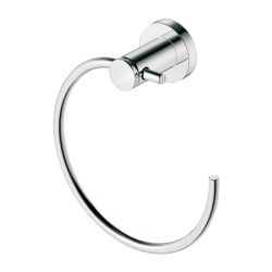 Duravit D-Code Handtuchring 67x169x182mm, Chrom, Schraubbefestigung... DURAVIT-0099211000 4021534636189 (Abb. 1)