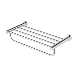 Duravit D-Code Handtuchablage 220x650x112mm, Chrom, Schraubbefestigung... DURAVIT-0099251000 4021534636226 (Abb. 1)