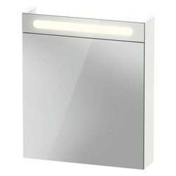 Duravit No.1 Spiegelschrank Wandmontage 148x600x700mm, Weiß, 1 Tür L, 2 Glasfa... DURAVIT-N17920L00000000 4063382219732 (Abb. 1)