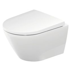 Duravit D-Neo Wand-WC 480x370x365mm, Weiß Hochglanz, 4,5l, Tiefspüler, rimless, waa... DURAVIT-2588090000 4063382135728 (Abb. 1)