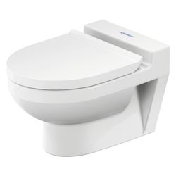 Duravit No.1 Wand-WC 480x325x345mm, Weiß Hochglanz, 4,5l, Tiefspüler, rimless, waag... DURAVIT-2574090000 4053424701639 (Abb. 1)