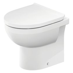 Duravit No.1 Stand WC 480x370x400mm, Weiß Hochglanz, 4,5l, Tiefspüler, rimless, waa... DURAVIT-2184090000 4053424507552 (Abb. 1)