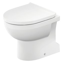 Duravit No.1 Stand WC 560x370x400mm, Weiß Hochglanz, 4,5l, Tiefspüler, rimless, sen... DURAVIT-2184010000 4053424507583 (Abb. 1)