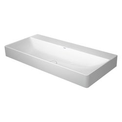 Duravit DuraSquare Waschtisch 470x1000x145mm, DuraCeram, Weiß Hochglanz, Rechteckig... DURAVIT-2353100079 4053424324296 (Abb. 1)