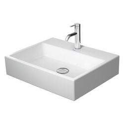 Duravit Vero Air Aufsatzbecken 600mm, Weiß Hochglanz, Rechteckig, mit HLB ohne Über... DURAVIT-2352600041 4053424139449 (Abb. 1)