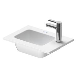 Duravit ME by Starck Handwaschbecken 300x430x150mm, Weiß SM, WonderGliss, rechteck... DURAVIT-07234332411 4053424892573 (Abb. 1)
