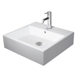 Duravit Vero Air Aufsatzbecken 500mm, Weiß Hochglanz, Rechteckig, mit HLB, mit Über... DURAVIT-2352500060 4053424188751 (Abb. 1)