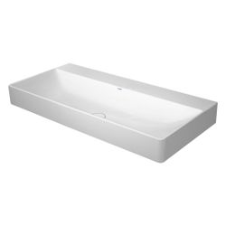 Duravit DuraSquare Waschtisch 470x1000x145mm, WonderGliss, Weiß Hochglanz, Rechtec... DURAVIT-23531000701 4053424324227 (Abb. 1)