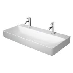 Duravit DuraSquare Waschtisch 470x1000x145mm, WonderGliss, Weiß Hochglanz, Rechtec... DURAVIT-23531000431 4053424324241 (Abb. 1)