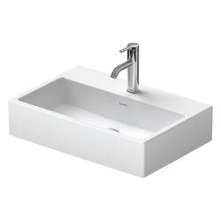 Duravit Vero Air Waschtisch 400x600x160mm, Compact, WonderGliss, Weiß Hochglanz, R... DURAVIT-23686000711 4063382007599 (Abb. 1)
