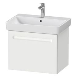 Duravit No.1 Waschtischunterbau wandhängend 426x590x478mm Mattweiß, Folie/Korp... DURAVIT-N14282018180000 4063382218728 (Abb. 1)