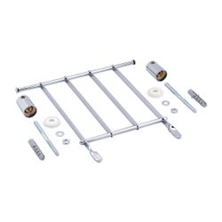 Duravit Starck 3 Klapprost, Oberflächenbehandlung Verchromt... DURAVIT-0050011000 4021534279577 (Abb. 1)