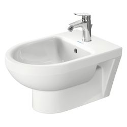 Duravit No.1 Wandbidet 540x370x300mm, Weiß Hochglanz, 1 HL, mit HLB/Überlauf... DURAVIT-2279150000 4053424182605 (Abb. 1)