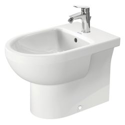 Duravit No.1 Stand Bidet 570x365x400mm, Weiß Hochglanz, 1 HL, mit Überlauf, Back to... DURAVIT-2296100000 4063382166517 (Abb. 1)