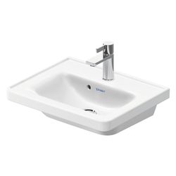 Duravit D-Neo Handwaschbecken 400x500x150mm, Weiß Hochglanz, Rechteckig,1 Waschplat... DURAVIT-0742500000 4063382167217 (Abb. 1)