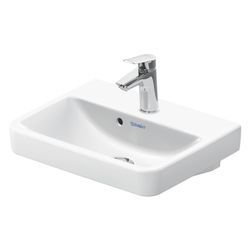 Duravit No.1 Handwaschbecken 350x450x142mm, Weiß Hochglanz, Rechteckig,1 Waschplatz... DURAVIT-0743450000 4063382180254 (Abb. 1)