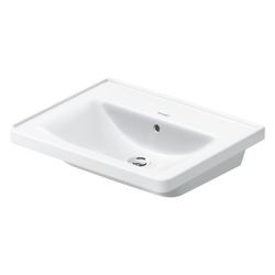 Duravit D-Neo Waschtisch 480x600x165mm wandhängend, Weiß Hochglanz, Rechteckig, 1 W... DURAVIT-2367600060 4063382167279 (Abb. 1)