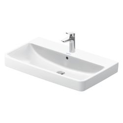 Duravit No.1 Waschtisch 460x800x173mm, Weiß Hochglanz, Rechteckig, 1 Waschplatz/HL... DURAVIT-23758000002 4063382181473 (Abb. 1)