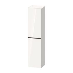 Duravit D-Neo Hochschrank Dekor 360x400x1760mm, Mattweiß, 1 Tür L, Griff Diama... DURAVIT-DE1328LBD180000 4067116124576 (Abb. 1)