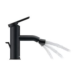 Duravit C.1 Einhebel-Bidetmischer, Chrom HG, Standmontage, Ausladung 121mm, Matts... DURAVIT-C12400001046 4053424890999 (Abb. 1)