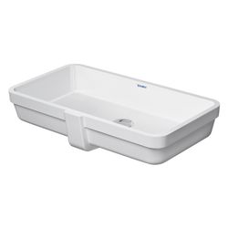 Duravit Vero Air Einbauwaschtisch 345x635x160mm, Weiß Hochglanz, WonderGliss, ohne... DURAVIT-03846000001 4053424536569 (Abb. 1)