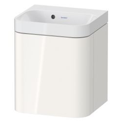 Duravit Happy D.2 Waschtisch-Set C-shaped wh Dekor, 360x400x480mm Weiß Hochgla... DURAVIT-HP4340N22220000 4063382214515 (Abb. 1)