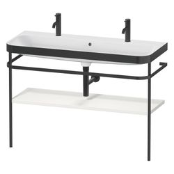 Duravit Happy D.2 Waschtisch-Set C-bonded Metallkonsole Lack, 490x1175x850mm, ... DURAVIT-HP4759O39390000 4063382214478 (Abb. 1)