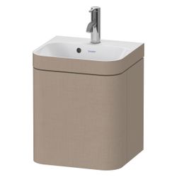 Duravit Happy D.2 Waschtisch-Set C-bonded wh Lack, 360x400x480mm Leinen Matt, ... DURAVIT-HP4633O75750000 4063382208651 (Abb. 1)