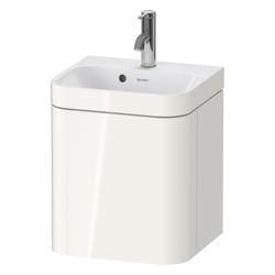 Duravit Happy D.2 Waschtisch-Set C-bonded wh Lack, 360x400x480mm Weiß Hochglan... DURAVIT-HP4633O22220000 4063382208644 (Abb. 1)