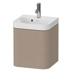 Duravit Happy D.2 Waschtisch-Set C-shaped wh Dekor 360x400x480mm Leinen Matt/ ... DURAVIT-HP4344O75750000 4063382214829 (Abb. 1)