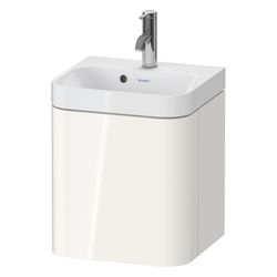 Duravit Happy D.2 Waschtisch-Set C-shaped wh Dekor, 360x400x480mm Weiß Hochgla... DURAVIT-HP4344O22220000 4063382214812 (Abb. 1)