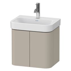 Duravit Happy D.2 Waschtischunterbau wandhäng. 350x475x415mm Taupe Seidenmatt,... DURAVIT-HP4384060600000 4063382803139 (Abb. 1)