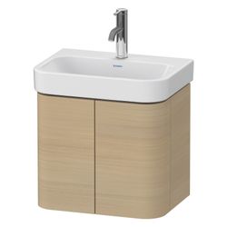 Duravit Happy D.2 Waschtischunterbau wandhäng. 350x475x415mm 2 Türen, Mediterr... DURAVIT-HP4384071710000 4063382803108 (Abb. 1)