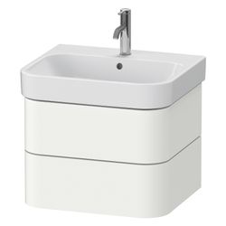 Duravit Happy D.2 Waschtischunterbau wandhäng. 490x575x415mm Weiß Seidenmatt, ... DURAVIT-HP4385036360000 4063382186577 (Abb. 1)