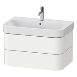 Duravit Happy D.2 Waschtischunterbau wandhäng. 490x775x415mm Weiß Seidenmatt, ... DURAVIT-HP4387036360000 4063382187192 (Abb. 1)