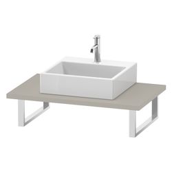 Duravit DuraStyle Konsole variabel 550x800-2000x30mm, wandhäng., Taupe Matt, ohne ... DURAVIT-DS106C09191 4053424920849 (Abb. 1)