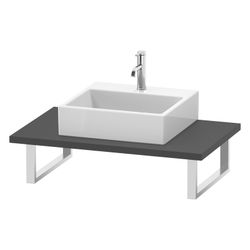 Duravit DuraStyle Konsole variabel 550x800-2000x30mm, wandhäng., Graphit Matt, ohn... DURAVIT-DS106C04949 4053424920795 (Abb. 1)