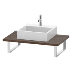 Duravit DuraStyle Konsole variabel 550x800-2000x30mm, wandhäng., Nusb.dunkel Matt,... DURAVIT-DS106C02121 4053424920764 (Abb. 1)