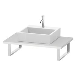 Duravit DuraStyle Konsole variabel 550x800-2000x30mm, wandhäng., Mattweiß, ohne Ko... DURAVIT-DS106C01818 4053424920757 (Abb. 1)