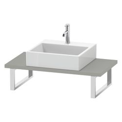 Duravit DuraStyle Konsole variabel 480x800-2000x30mm, wandhäng., Compact Betongrau... DURAVIT-DS104C00707 4053424920146 (Abb. 1)