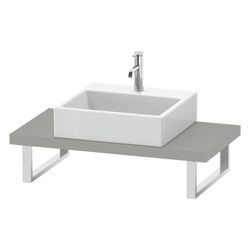 Duravit DuraStyle Konsole variabel 480x800-2000x45mm, wandhäng., Compact Betongrau... DURAVIT-DS100C00707 4053424919768 (Abb. 1)