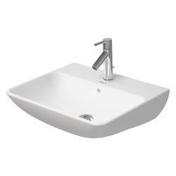 Duravit ME by Starck Waschtisch 440x550x180mm wandh. Weiß SM, Rechteckig, WonderGl... DURAVIT-23355532001 4053424892719 (Abb. 1)