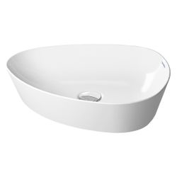 Duravit Cape Cod Aufsatzbecken 500mm, Weiß Hochglanz, DuraCeram, TriOval, ohne Über... DURAVIT-2339500000 4021534988875 (Abb. 1)