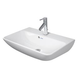 Duravit ME by Starck Waschtisch 400x600x180mm wandhäng., Weiß SDM, Rechteckig, 1 Wa... DURAVIT-2343603200 4053424893242 (Abb. 1)