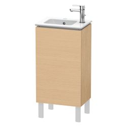 Duravit L-Cube Waschtischunterbau bodenst. 294x420x704mm, L, Natur Eiche Matt, Gri... DURAVIT-LC6273L3030 4063382090447 (Abb. 1)