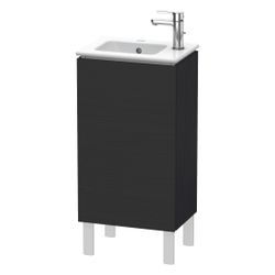 Duravit L-Cube Waschtischunterbau bodenst. 294x420x704mm, L, Eiche Mattschwarz, Gr... DURAVIT-LC6273L1616 4063382093202 (Abb. 1)