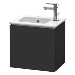 Duravit L-Cube Waschtischunterbau wandh. 294x420x400mm, R, Eiche Mattschwarz, Grif... DURAVIT-LC6272R1616 4063382093196 (Abb. 1)