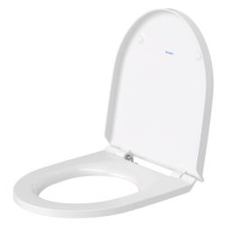 Duravit No.1 WC-Sitz D-shaped Weiß Hochglanz, 373x43x430mm, ohne Absenkautomatik, ü... DURAVIT-0020710000 4053424326764 (Abb. 1)