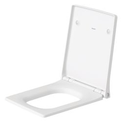 Duravit Design Classics WC-Sitz rechteckig Weiß Hochglanz, 371x63x463mm, Absenkauto... DURAVIT-0021190000 4053424682167 (Abb. 1)