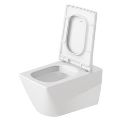 Duravit Design Classics Wand-WC 570x370x360mm, Weiß Hochglanz, 4,5l, WonderGliss, ... DURAVIT-25110900001 4053424897127 (Abb. 1)